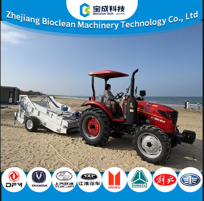 Traktorfahrende robuste Strandrägermaschine für Strandresorts