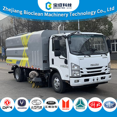 Cement Plant Used Road Sweeper Vacuum Truck Heavy Duty Dust Street Cleaning
