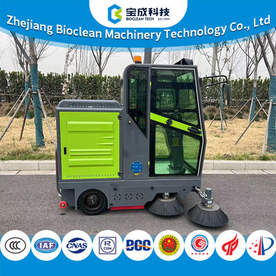 Compact Floor Sweeper: Cordless Electric Cleaning Equipment For Factories / Offices