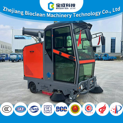 Cordless Electric Sweeper Lightweight Floor Cleaning Machine For Indoor / Outdoor