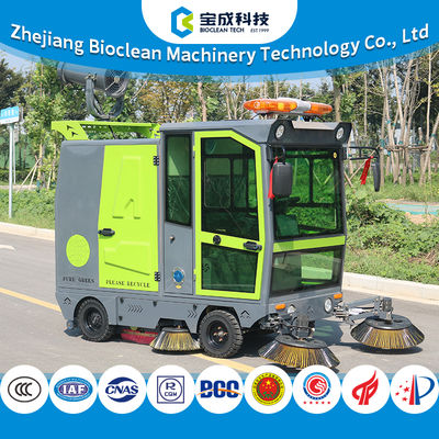 Commercial Walk Behind Sweeper Efficient Indoor Outdoor Floor Cleaner