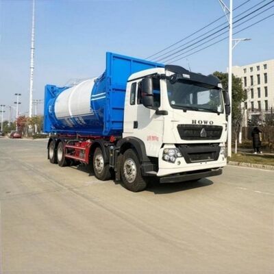 Medium-sized Mobile Vertical Direct Compression   Solid   Refuse Trash Waste Refuse Garbage Station