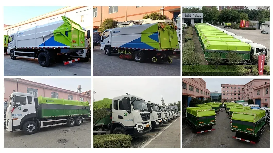 Economical Truck Mounted Street Sweeper with Powerful Broom and Vacuum System 2